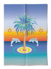 Sunset Faltposter A3
